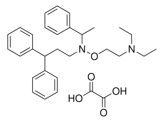 2,N-Dimethyl-N-(3,3-diphenylpropyl)-1-amino-2-propanol structure, CAS 10442-33-9