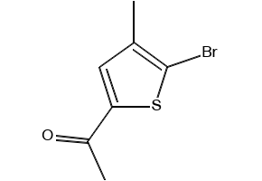 2-Bromo-1-(4-methylthiophen-2-yl)ethanone structure, CAS 1203589-82-5