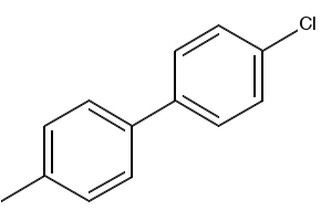 4-chloro-4‘-methylbiphenyl structure, CAS 19482-11-2