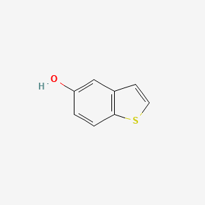 benzo[b]thiophen-5-ol structure, CAS 19301-35-0