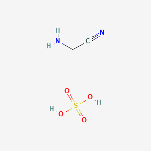 AminoacetonitrilehydrogenSulfate structure, CAS 151-63-3