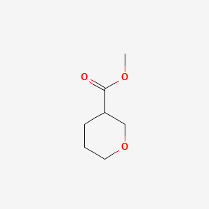 methyltetrahydro-2H-pyran-3-carboxylate structure, CAS 18729-20-9