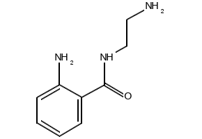 N-(2-aminoethyl)-2-(methylamino)benzamide structure, CAS 174878-15-0