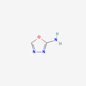 1,3,4-oxadiazol-2-amine structure, CAS 3775-60-8