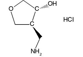 4-(pentylamino)tetrahydrofuran-3-ol structure, CAS 1178075-08-5