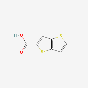 Thieno[3,2-b]thiophene-2-carboxylicacid structure, CAS 1723-27-9