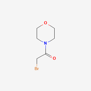 4-(2-Bromoacetyl)morpholine structure, CAS 40299-87-4