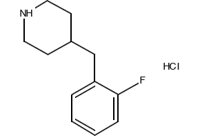 4-(2-Fluorobenzyl)piperidine structure, CAS 194288-97-6