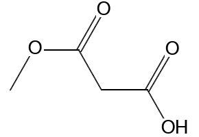 3-methoxy-3-oxopropanoicacid structure, CAS 16695-14-0