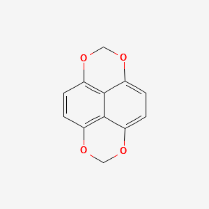 Naphtho[1,8-de,4,5-d'e']bis[1,3]dioxin structure, CAS 88051-28-9