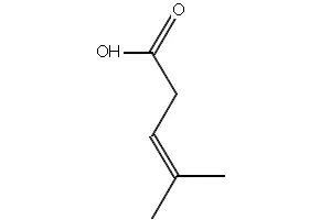 4-Methyl-3-pentenoicacid structure, CAS 504-85-8