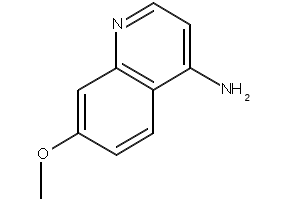 4-Amino-7-methoxylquinoline structure, CAS 103040-78-4