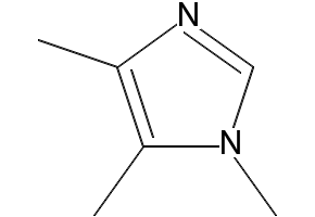 1,4,5-Trimethyl-1H-imidazole structure, CAS 20185-22-2