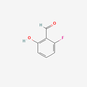 2-Fluoro-6-hydroxybenzaldehyde structure, CAS 38226-10-7