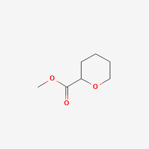 methyltetrahydro-2H-pyran-2-carboxylate structure, CAS 84355-44-2