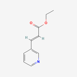 3-Pyridineacrylicacidethylester structure, CAS 28447-17-8
