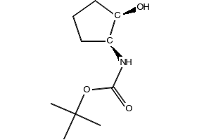 tert-butyl(1S,2R)-2-aminocyclohexylcarbamate structure, CAS 365996-30-1