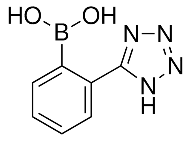 2-(2H-tetrazol-5-yl)-phenylboronicacid structure, CAS 155884-01-8