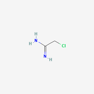 2-chloroacetimidamide structure, CAS 20846-52-0
