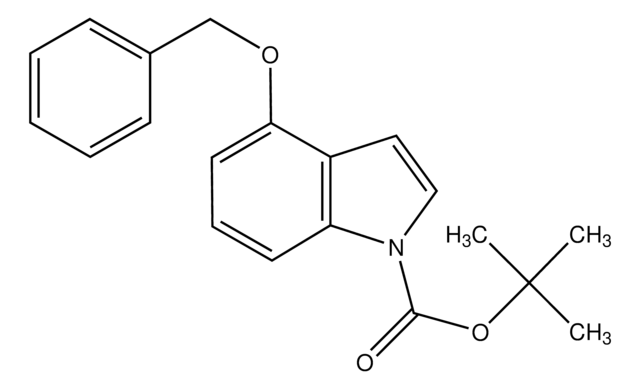 tert-butyl4-(benzyloxy)-1H-indole-1-carboxylate structure, CAS 903131-59-9