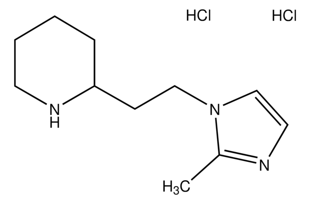 4-[2-(2-Methyl-1H-imidazol-1-yl)ethyl]piperidine structure, CAS 130516-99-3