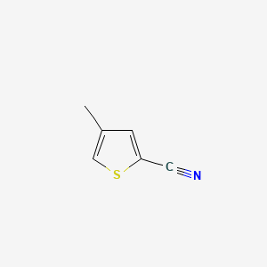 4-methylthiophene-2-carbonitrile structure, CAS 73305-93-8