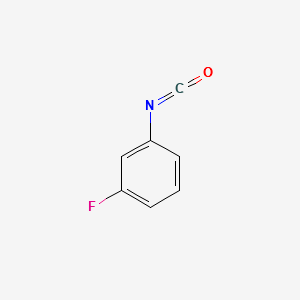 3-Fluorophenylisocyanate structure, CAS 404-71-7