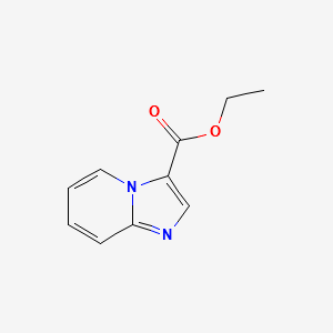 ethylimidazo[1,2-a]pyridine-3-carboxylate structure, CAS 123531-52-2