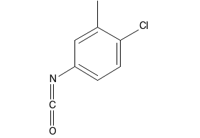 3-methyl-4-chlorophenylisocyanate structure, CAS 51488-20-1