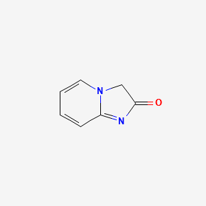 imidazo[1,2-a]pyridin-2(3H)-one structure, CAS 3999-06-2