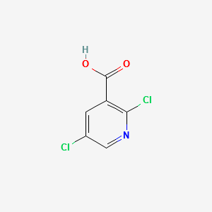 2,5-Dichloronicotinicacid structure, CAS 59782-85-2
