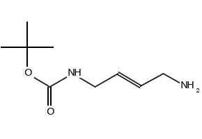 1-N-Boc-2-trans-butene-1,4-diamine structure, CAS 146394-99-2