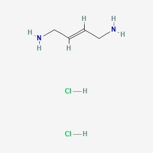 (E)-ethene-1,2-diaminedihydrochloride structure, CAS 119874-79-2