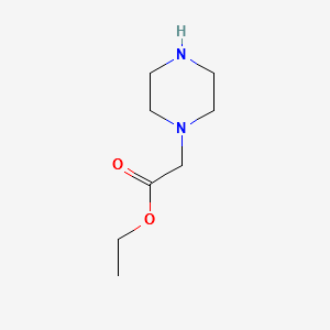 1-(Ethoxycarbonylmethyl)piperazine structure, CAS 40004-08-8