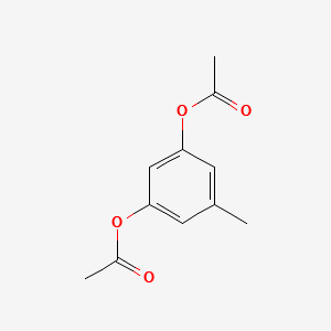 3,5-Diacetoxytoluene structure, CAS 20982-28-9