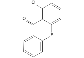 1-Chloro-4-propoxy-9H-thioxanthen-9-one structure, CAS 142770-42-1
