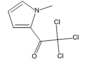 2-Trichloro-1-(1-methyl-4-nitro-1H-pyrrol-2-yl)ethanone structure, CAS 120122-47-6