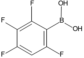 2,3,4,6-Tetrafluorophenylboronicacid structure, CAS 511295-00-4