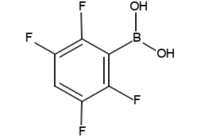 2,3,5,6-Tetrafluorophenylboronicacid structure, CAS 511295-01-5