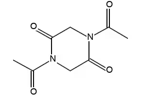 N,N'-Diacetylglycineanhydride structure, CAS 3027-05-2