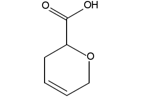 Sodium3,4-dihydro-2H-pyran-2-carboxylate structure, CAS 16698-52-5