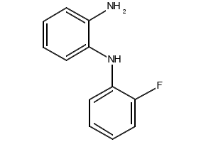 N-(2-FLUOROPHENYL)-1,2-DIAMINOBENZENE structure, CAS 28898-03-5