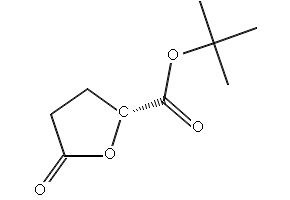 (R)-methyl5-oxotetrahydrofuran-2-carboxylate structure, CAS 19684-04-9