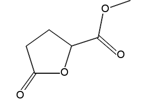 methyl5-oxotetrahydrofuran-2-carboxylate structure, CAS 3885-29-8