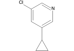 3-cyclopropylpyridine structure, CAS 188918-72-1