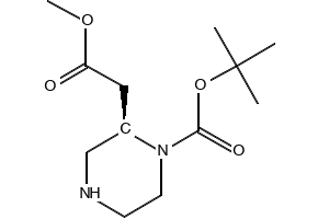 tert-Butyl4-(2-tert-butoxy-2-oxoethyl)piperazine-1-carboxylate structure, CAS 180576-04-9