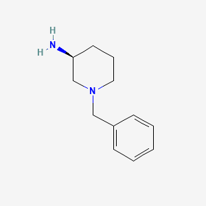 (S)-1-Benzylpiperidin-3-amine structure, CAS 168466-85-1
