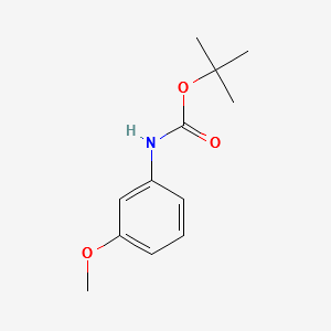 tert-butyl3-methoxyphenylcarbamate structure, CAS 60144-52-7