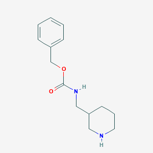 3-(Cbz-aminomethyl)piperidine structure, CAS 478366-02-8