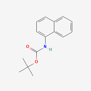tert-butylnaphthalen-1-ylcarbamate structure, CAS 72594-62-8